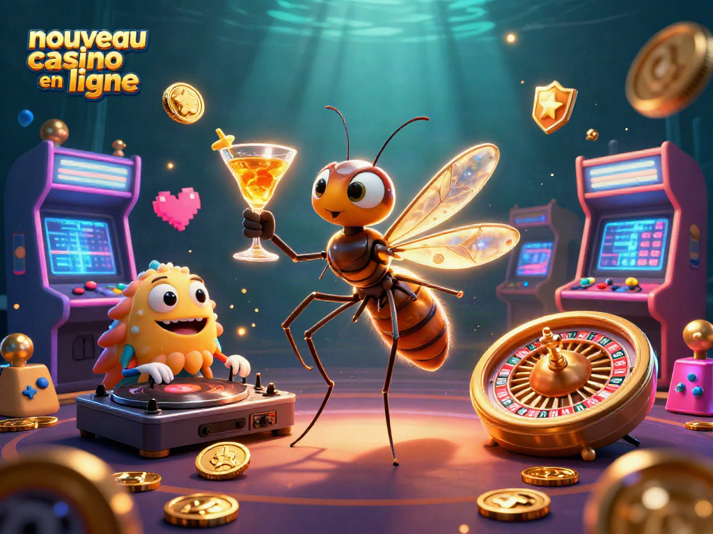 Découvrez les meilleurs nouveaux casinos en ligne 2026 avec des personnages ludiques et des éléments de jeu brillants.