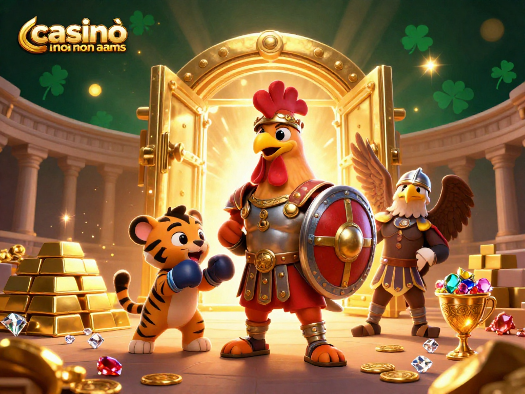 Contenuti avvincenti di casinò online non AAMS con gladiatore e tesori dorati.