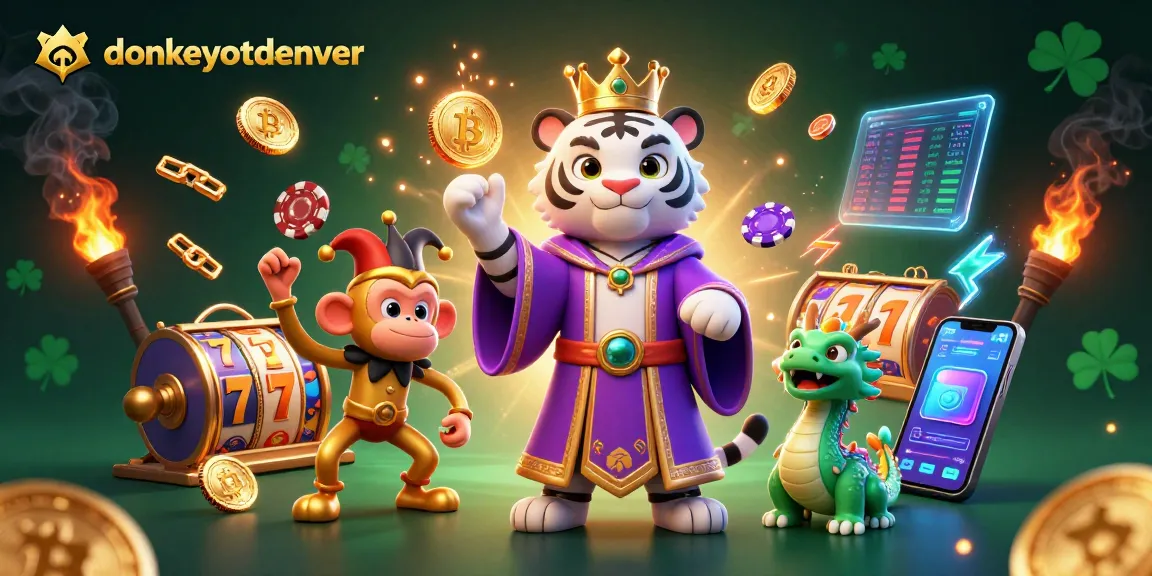 Win big at donkeyotdenver with a vibrant 3D casino scene featuring action-packed gaming elements.