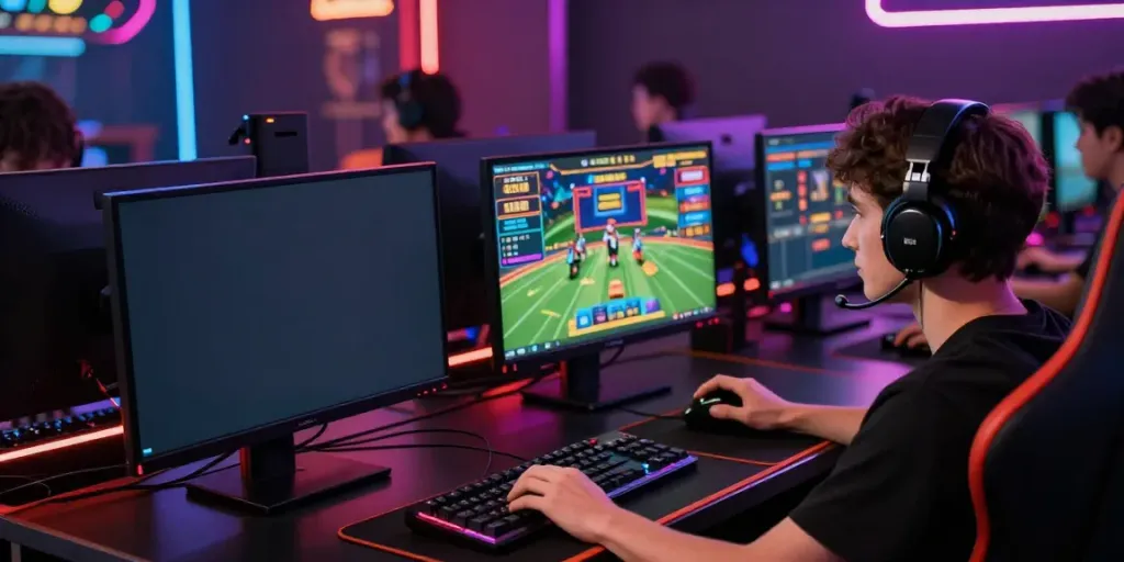 Engaging gaming scene showcasing ku88 online betting and gaming experience.
