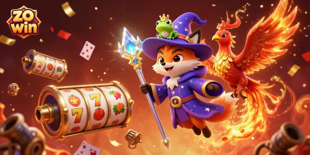 Engage in thrilling gameplay with the zo win experience, featuring vibrant casino elements.
