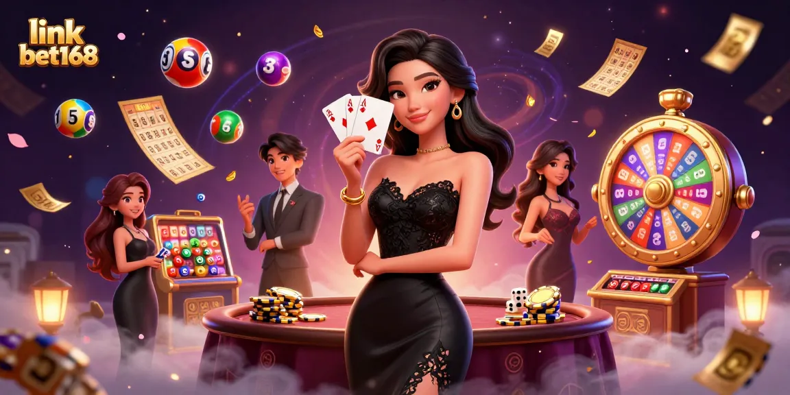 Experience gaming excitement with link bet168 at the premium online casino showcasing vibrant colors and thrilling elements.