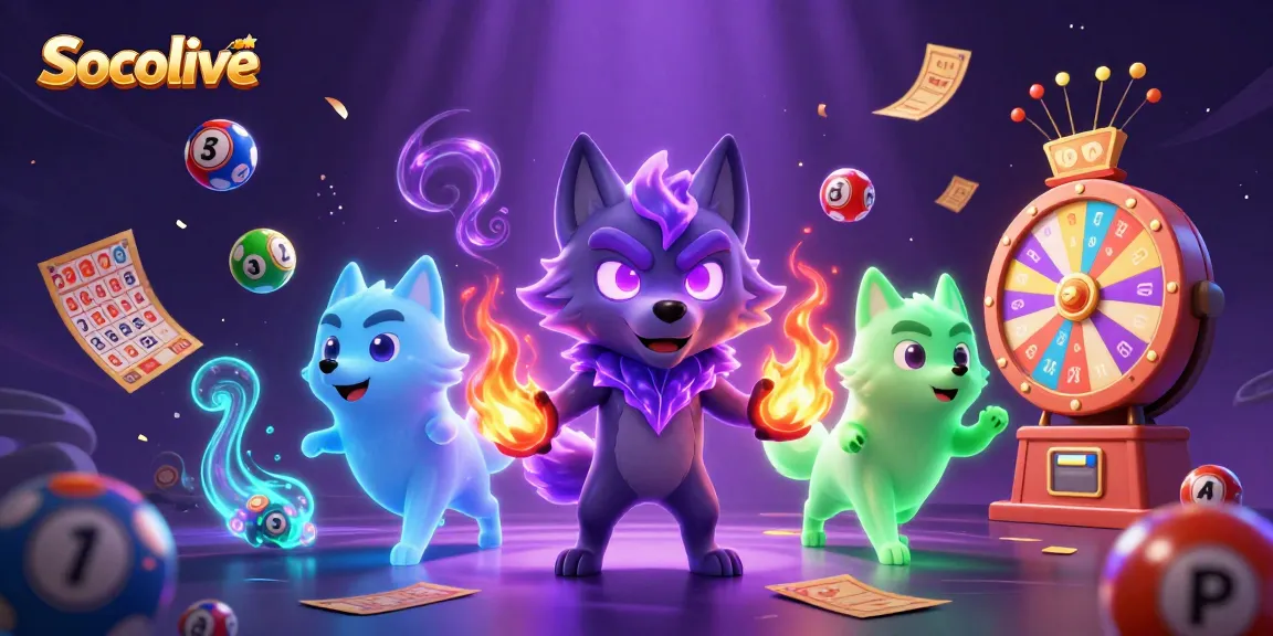 Socolive illuminates a thrilling lottery experience with vibrant energy and colorful gameplay