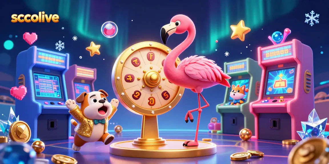 Socolive engages viewers with a vibrant, energetic scene featuring characters enjoying a lively game show atmosphere.