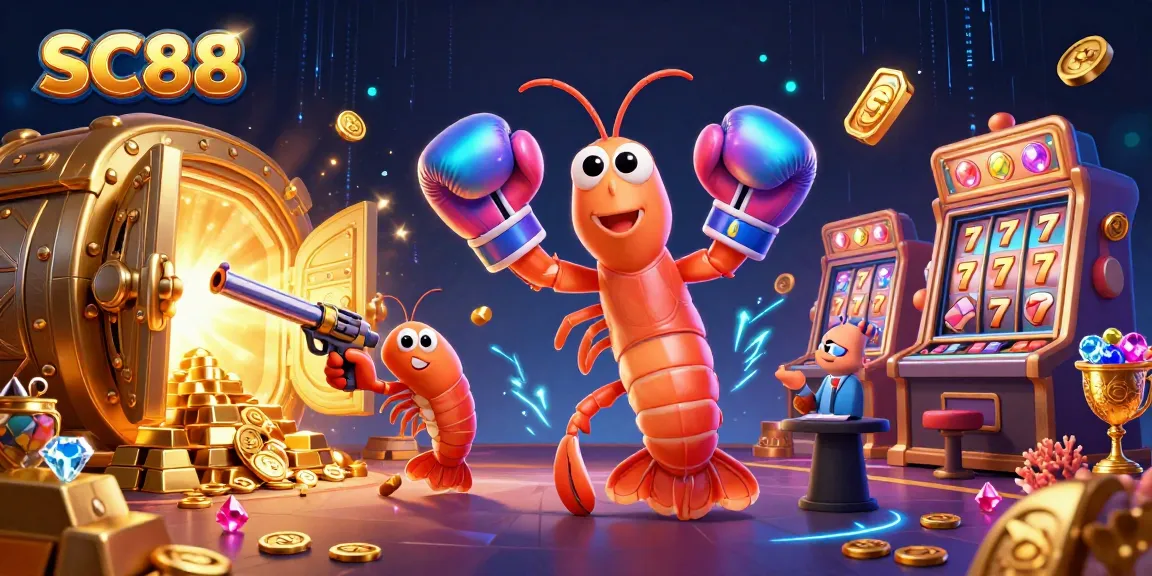 Engage in rich gaming experiences with SC88's vibrant casino scene featuring dynamic slot elements.