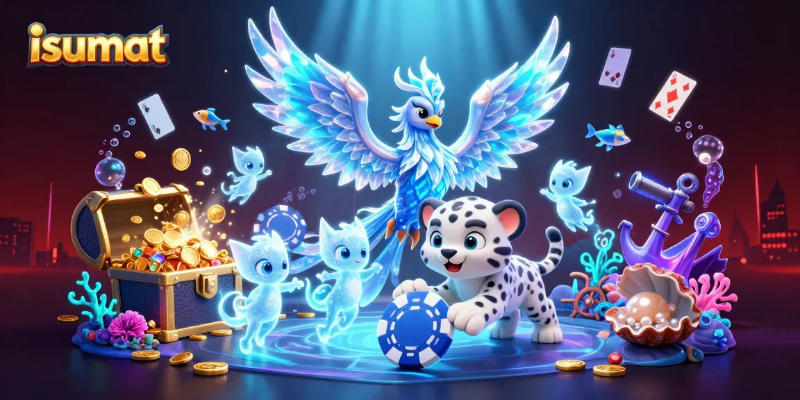 Experience isumat's vibrant gaming world with thrilling characters and immersive features in a captivating scene.