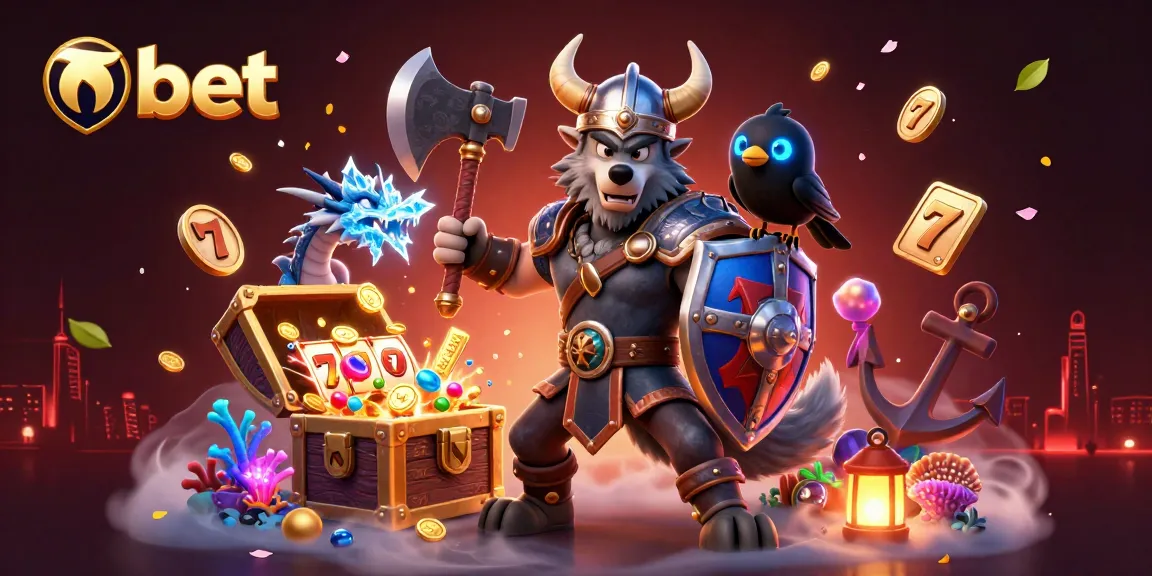 Win big with nbet's thrilling Viking adventure, featuring vibrant 3D characters and dynamic gaming elements.