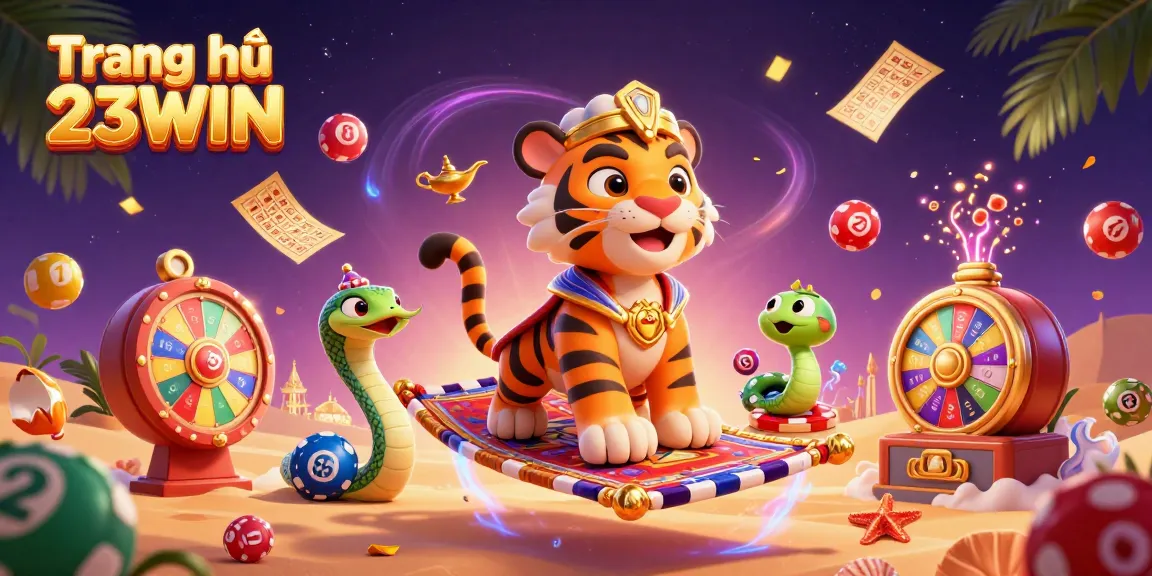Experience dynamic gaming at Trang chủ 23WIN with vibrant slots, bingo, and prizes.
