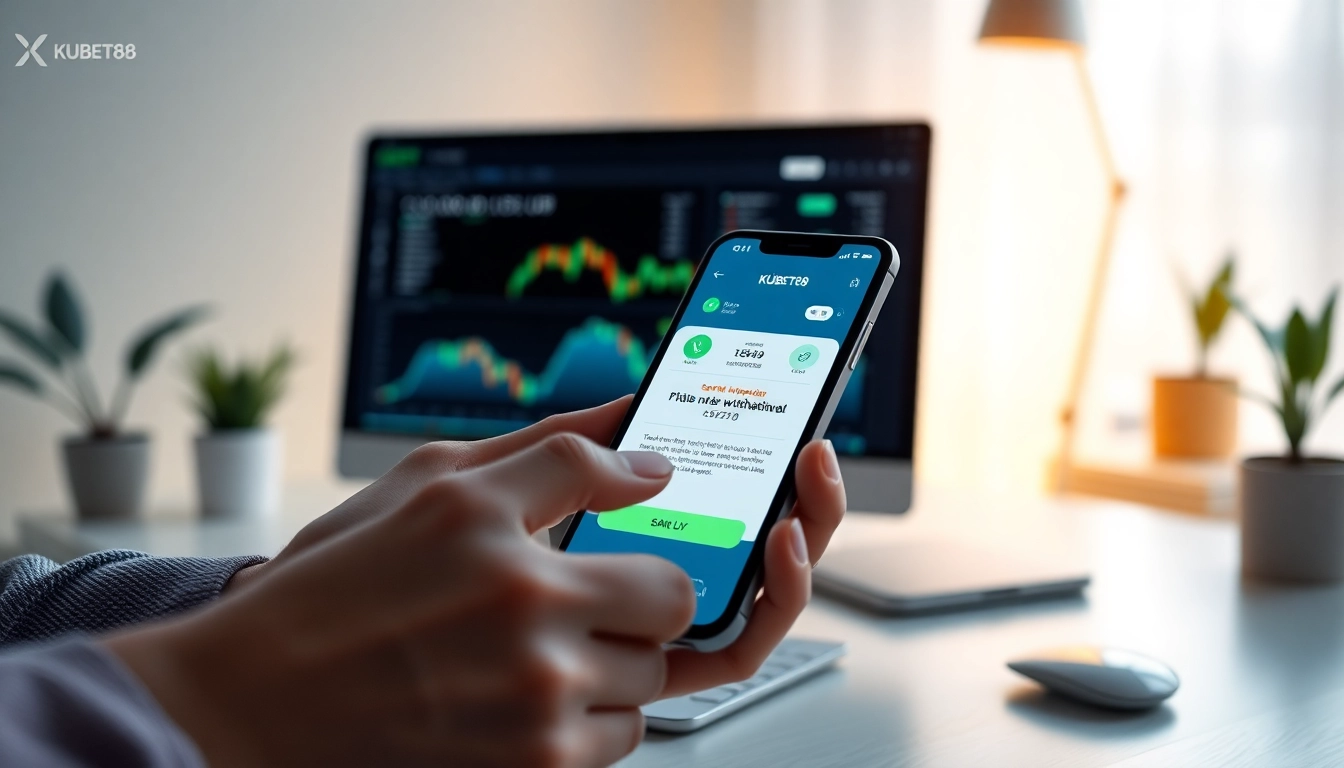 Rút Tiền KUBET88 – Trải Nghiệm Giao Dịch An Toàn Và Linh Hoạt with a user-friendly online transaction experience.
