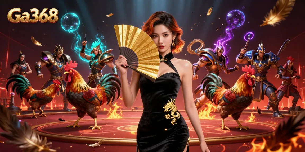 Experience electrifying rooster fights at Ga368 with vibrant arena action and captivating characters.