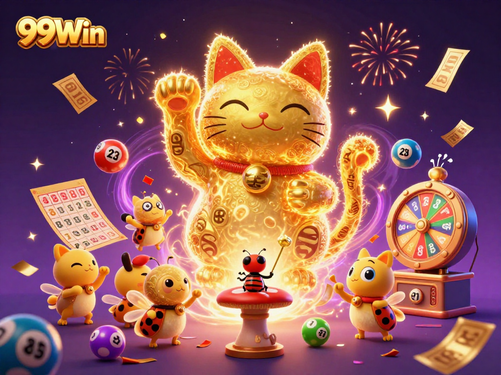 99Win shines in an engaging casino illustration, showcasing dynamic gaming excitement.