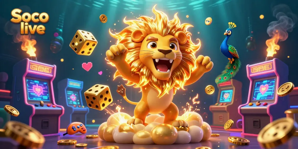 Soco live offers thrilling 3D gaming experiences with vibrant visuals and engaging game elements.