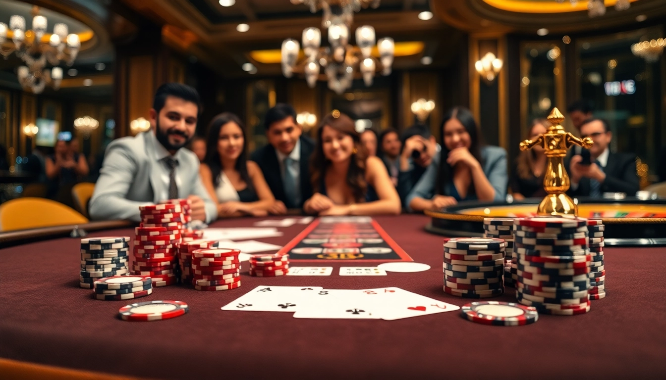 JD88 Phối Hợp Từ Khóa Mạnh được minh họa trong một môi trường poker sống động và sang trọng, thể hiện sự phấn khích.