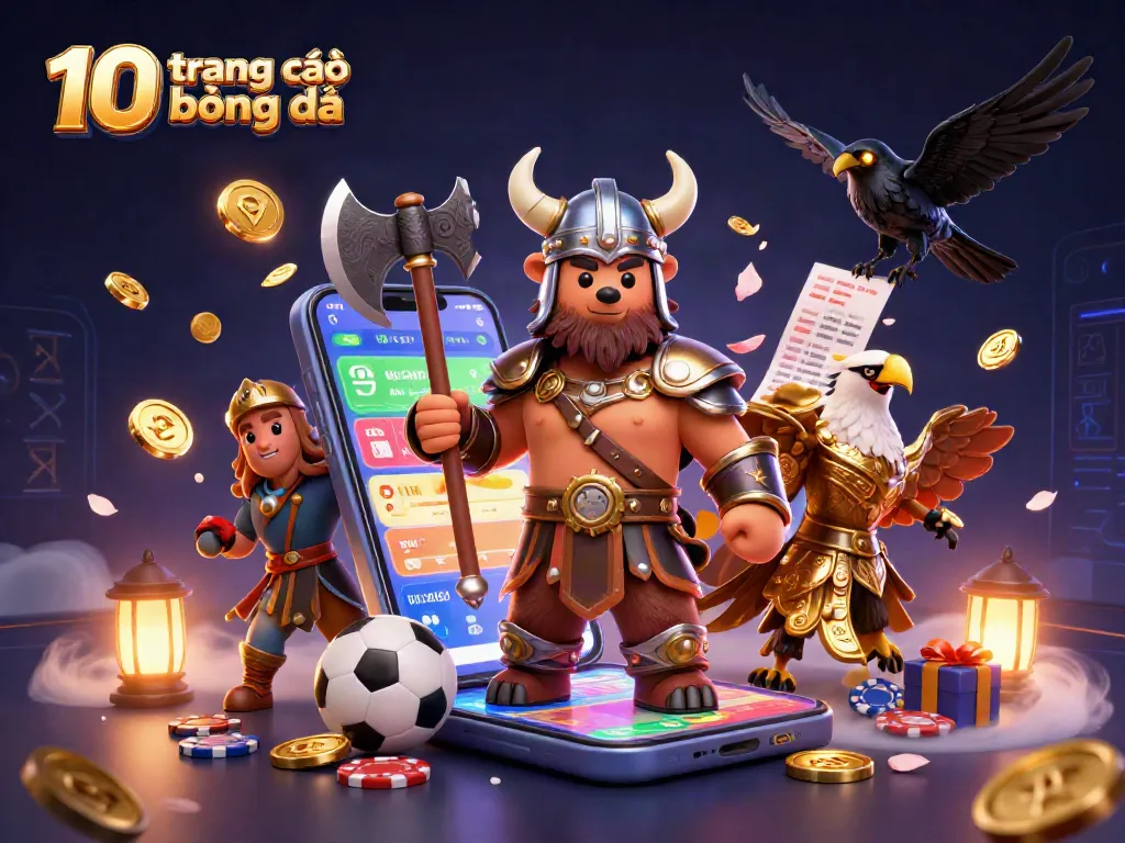 Các nhà cái cá độ bóng đá hàng đầu trong hình ảnh 10 trang cá độ bóng đá thú vị và hấp dẫn.