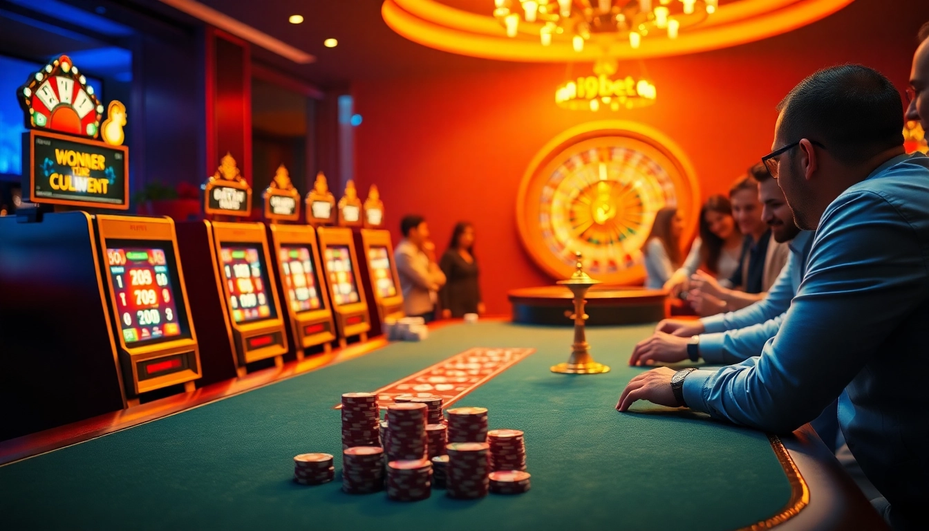 Winning at the i9bet table with high-stakes excitement and vibrant casino atmosphere.