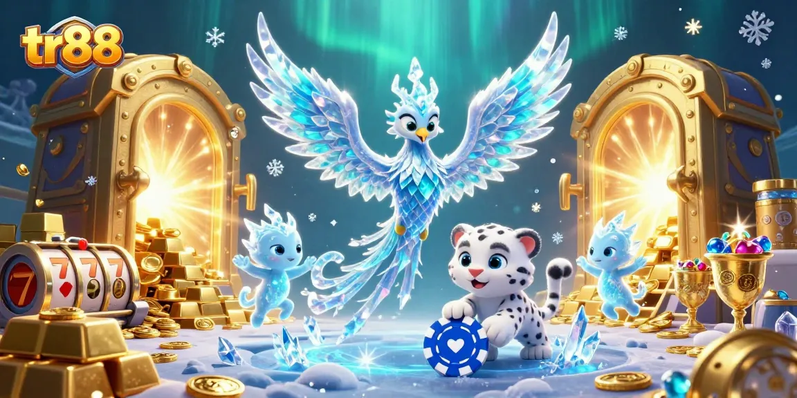Experience the thrill of gaming at tr88 with dazzling slot reels and vibrant characters!