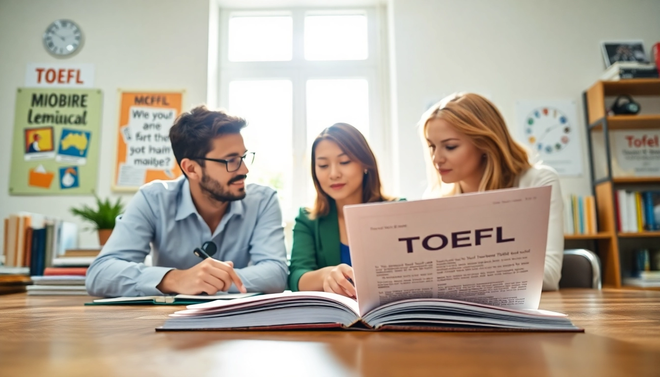 Engaging session for TOEFL expert help with a tutor and student in a study environment.