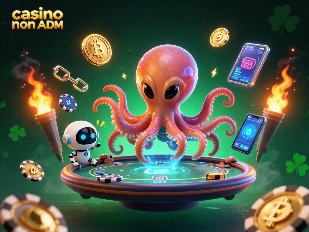 Scopri strategie vincenti con casino non ADM e gioca a poker con un polipo alieno e un robot.