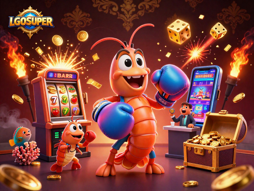 Experience thrilling gameplay with LGOSUPER’s vibrant jackpot scene filled with excitement and big wins