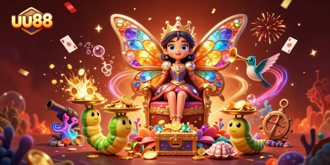 Immerse yourself in the uu88 casino world with vibrant characters and dazzling game elements.