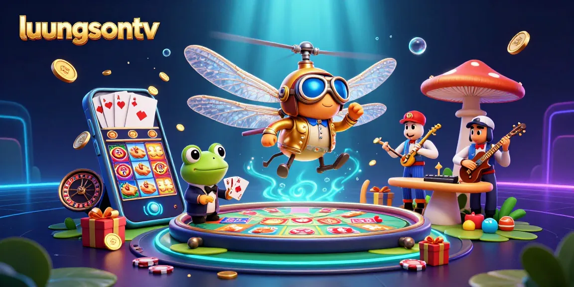 Experience thrilling gameplay at luongsontv with vibrant casino elements and engaging characters.