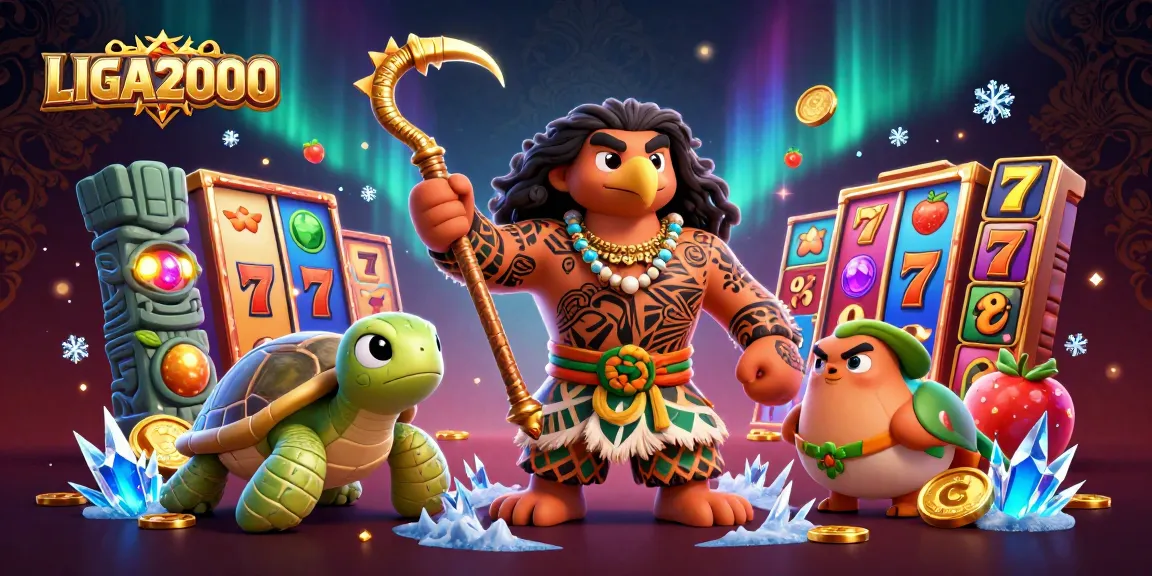 Mainkan slot yang mendebarkan dengan LIGA2000, ditandai dengan karakter dinamis dan elemen kasino yang menarik.
