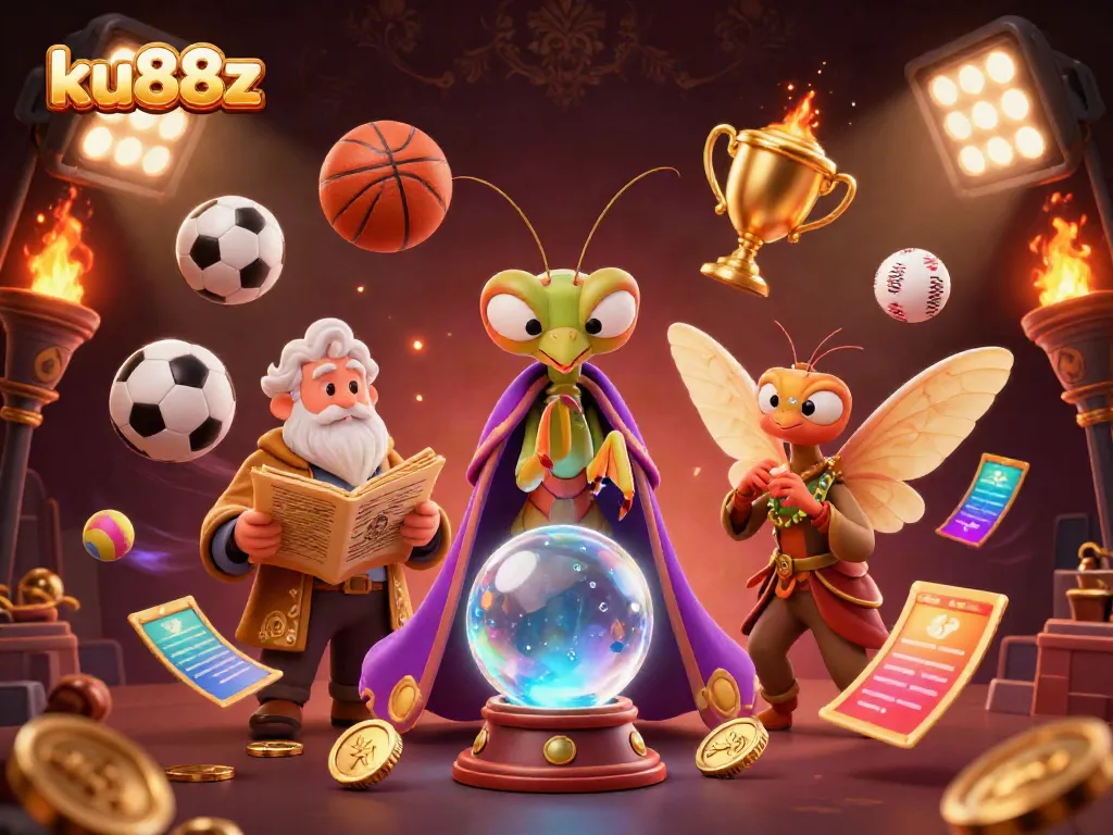 Explore winning strategies with ku88z in a vibrant, dynamic casino scene.